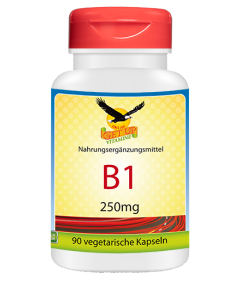 Vitamin B1 Thiamin 250mg, 180 Kapseln