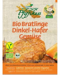 Pfiffikus Bio Bratlinge Dinkel-Hafer-Gemüse 160 g