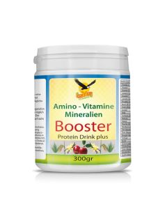 Protein Booster Plus - vegetarischer Protein-Komplex mit Vitaminen & Mineralien | 300g Protein Drink