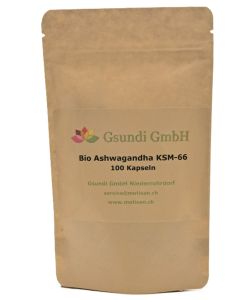 Ashwagandha KSM-66 - 100 Kapseln