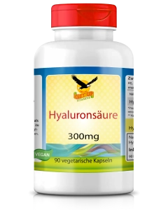 Hyaluronsäure 300mg vegan, 90 Kapseln - get up