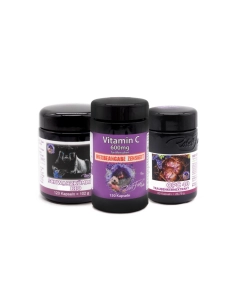 Allergie Paket Robert Franz, Schwarzkümmelöl, OPC, Vitamin C 600