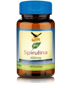 BIO-Spirulina a 400mg, 400 Presslinge - get up