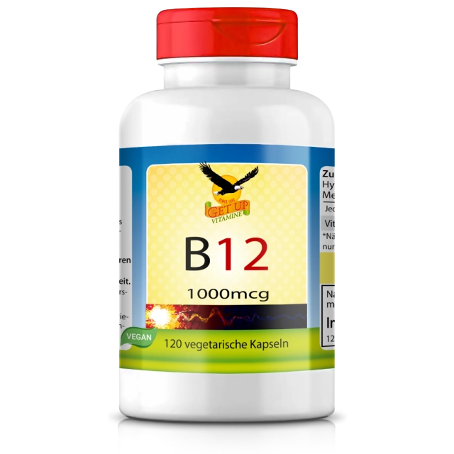 Vitamin B12 Methylcobalamin, 120 Kapseln - get up