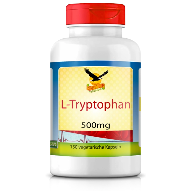 L-Tryptophan 500 mg, 150 Kapseln - get up
