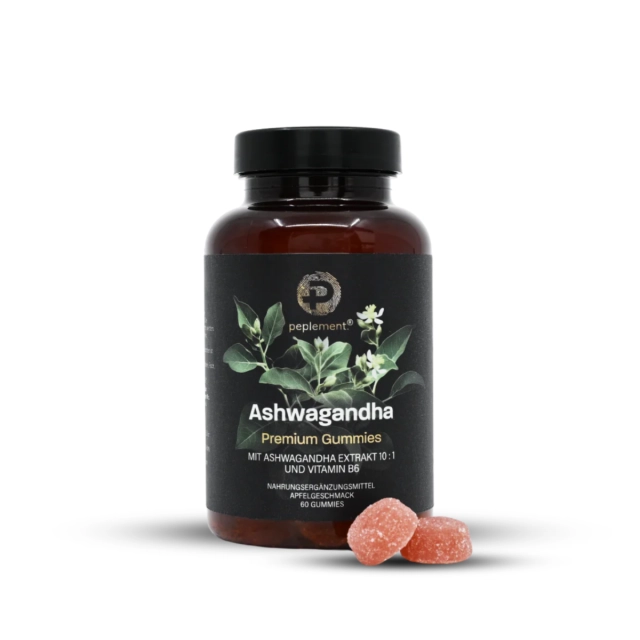 Ashwagandha Premium + Vitamin B6, 60 Gummies - PEP