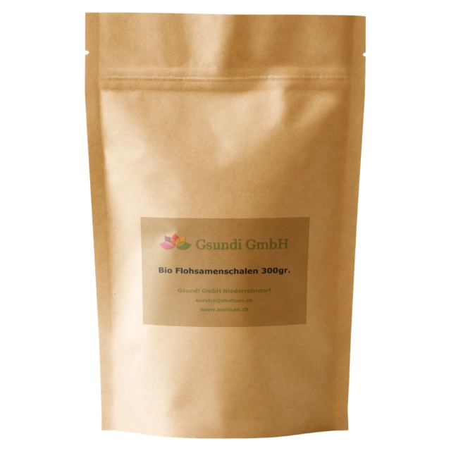 Flohsamenschalen, 300 g - gsundi
