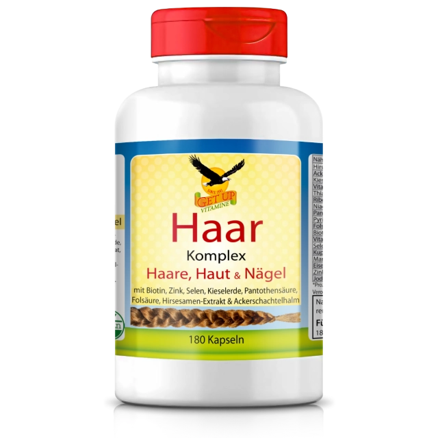 Haar Komplex 180 Kapseln - get up