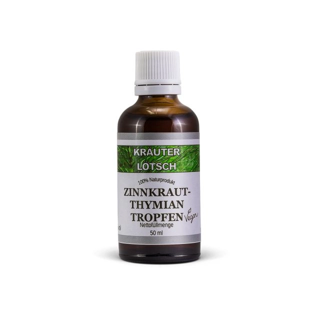 Bio Thymian Zinnkraut Tropfen, 50 ml
