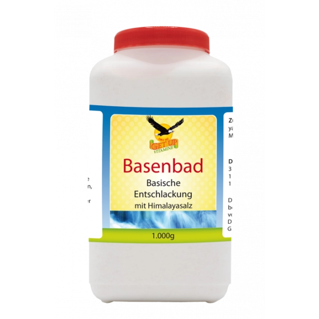 Basisches Entschlackungsbad 1000 g - get up