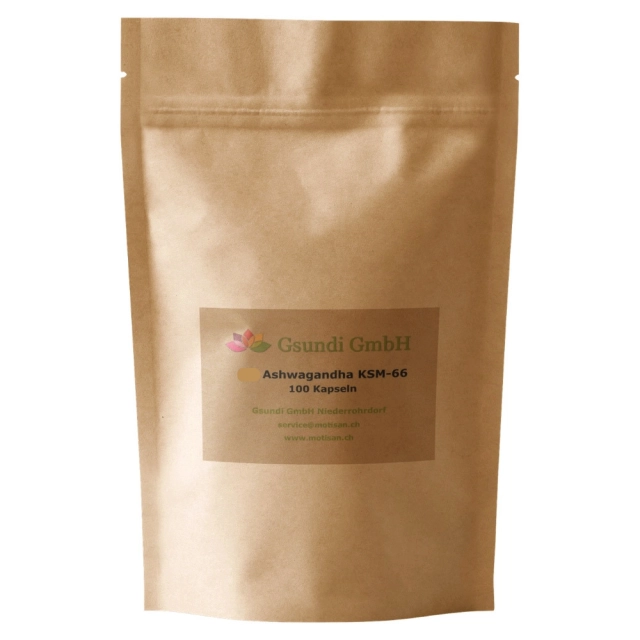 Ashwagandha KSM-66, 100 Kapseln - gsundi