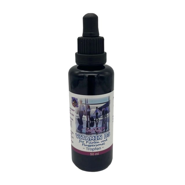Vitamin D3 Tropfen 50ml - 1700 Tropfen, natürlich - RF