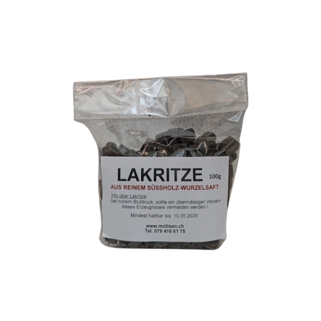 Lakritze 100 gr.