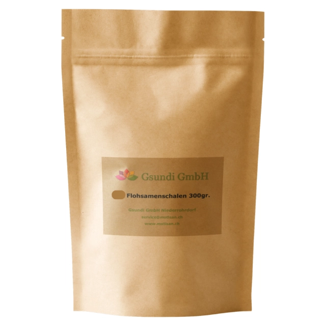 Flohsamenschalen, 300 g - gsundi