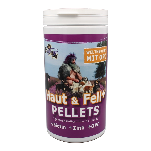 Haut &amp; Fell+ Pellets mit Biotin, Zink und OPC, 900g - RF
