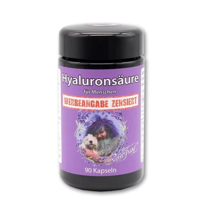 Hyaluronsäure Kapseln, 300 mg, 90 Kapseln - RF