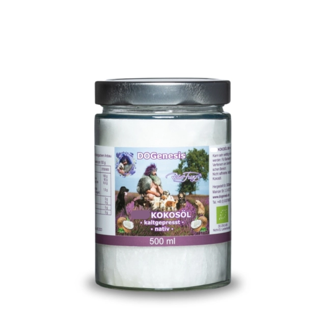 Kokosöl Kaltgepresst Nativ, 500 ml - RF