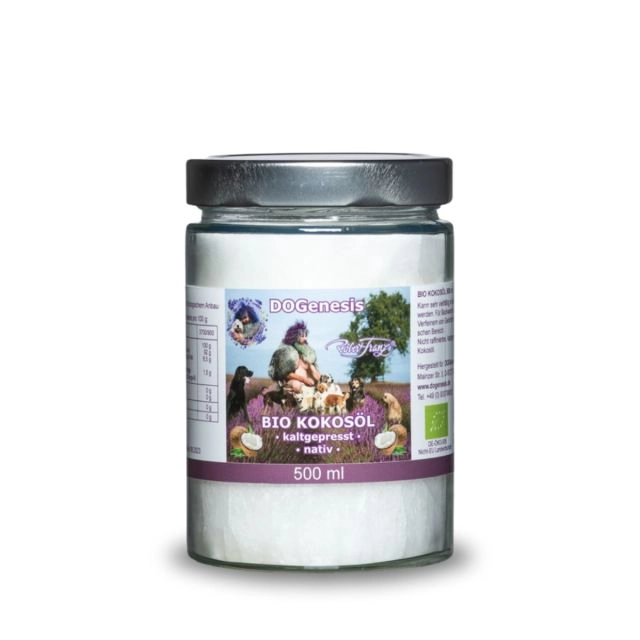 Bio Kokosöl Kaltgepresst Nativ, 500 ml - RF