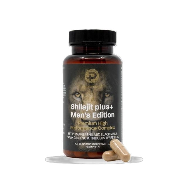 Shilajit plus+ Men's Edition, 60 Kapseln - PEP