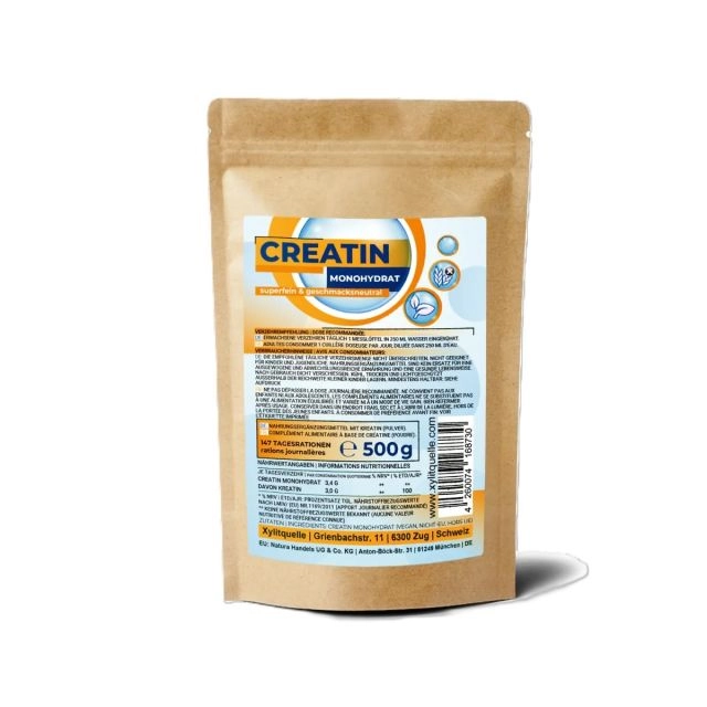 Kreatin Monohydrat Pulver 500g