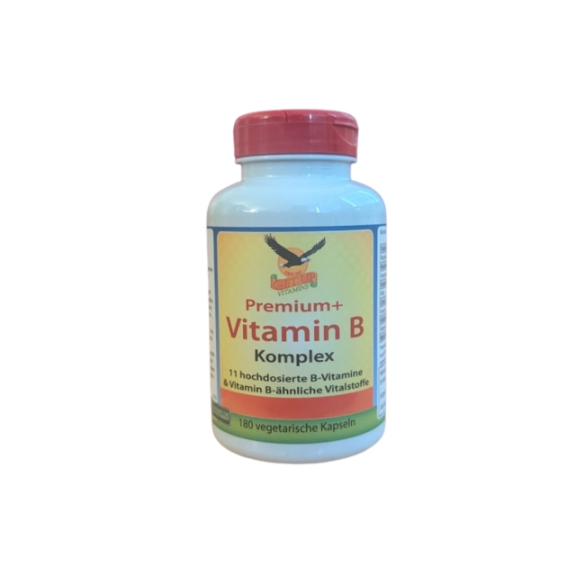 Vitamin B Komplex Premium+, 180 vegi Kapseln - get up