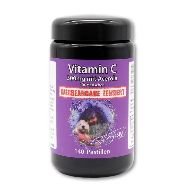 Vitamin C Acerola 300 mg, 140 Pastillen - RF