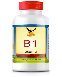 Vitamin B1 Thiamin 250mg, 180 Kapseln