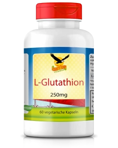 L-Glutathion  250mg bioaktiv, 60 Kapseln von GetUP