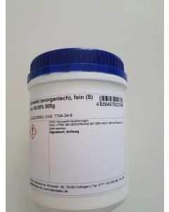 Schwefel (anorganisch)