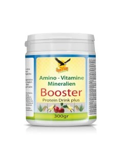 Protein Booster Plus - vegetarischer Protein-Komplex mit Vitaminen & Mineralien Protein Drink 300 g  - get up