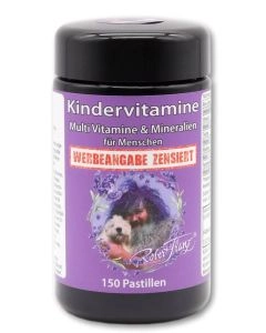 Kindervitamine, 150 Pastillen - RF