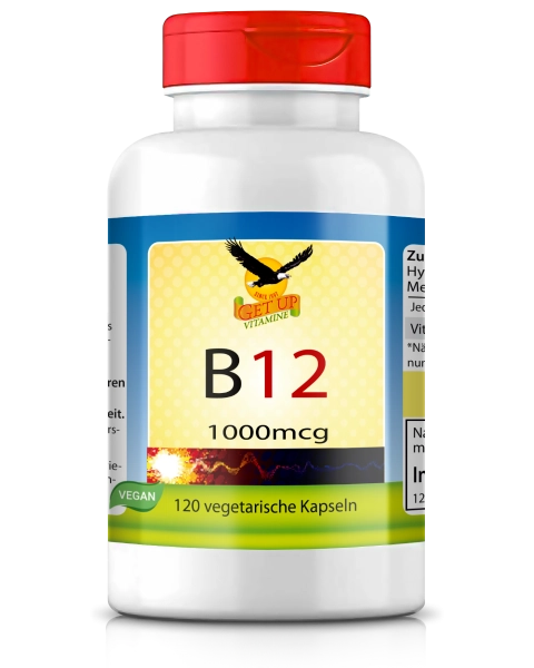 Vitamin B12 Methylcobalamin, 120 Kapseln - get up