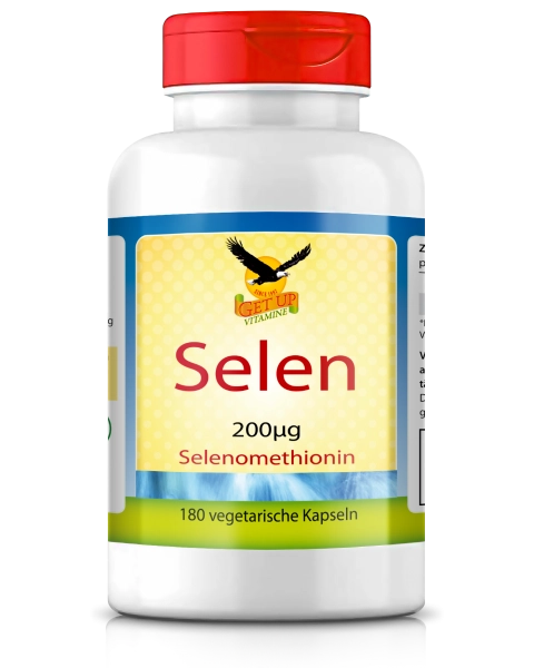 Selen (Methionin), 180 Kapseln - get up