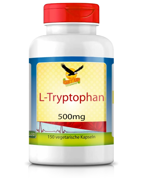 L-Tryptophan 500 mg, 150 Kapseln - get up