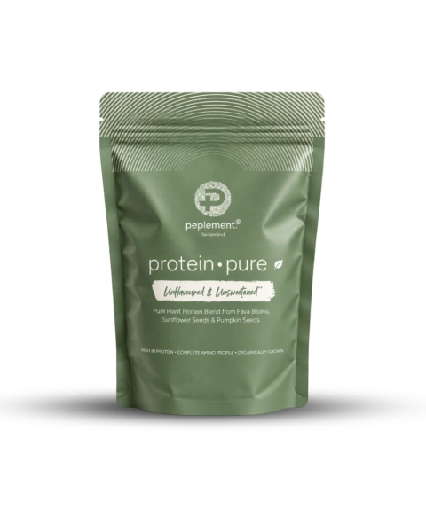 Protein Pure, Veganes Protein ohne Aromen & Süssstoffe, 560g - PEP