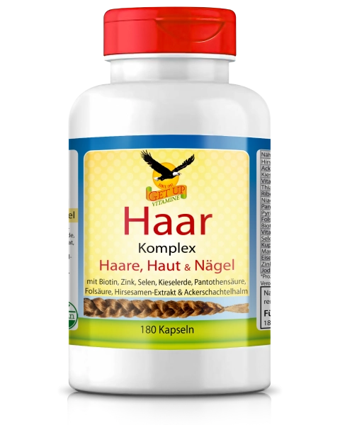 Haar Komplex 180 Kapseln - get up