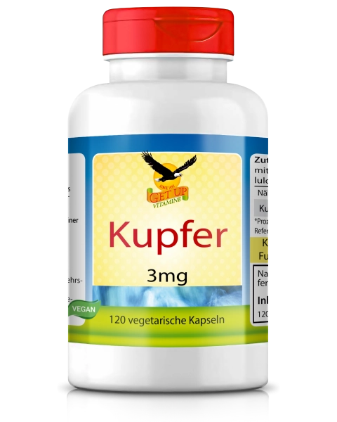 Kupfer, 120 Kapseln - get up