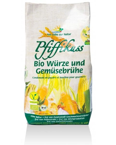 Pfiffikuss Bio Würze und Gemüsebrühe vegan (Nachfüllpack) 450 g
