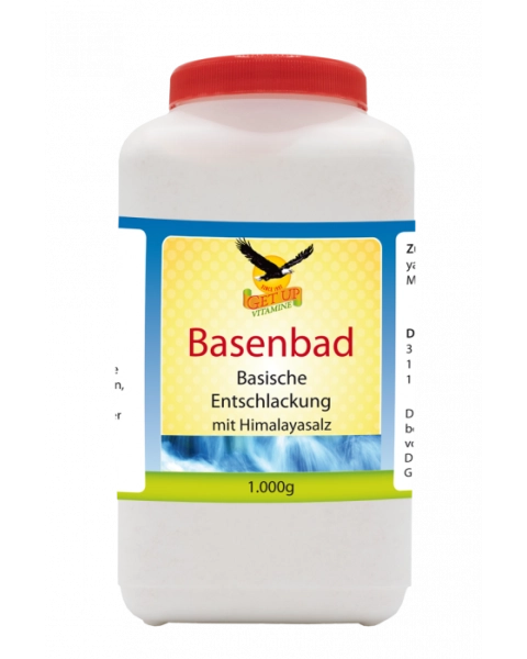 Basisches Entschlackungsbad 1000 g - get up