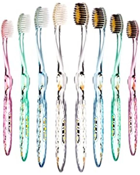 Zahnbürste Novacare mit Goldborsten