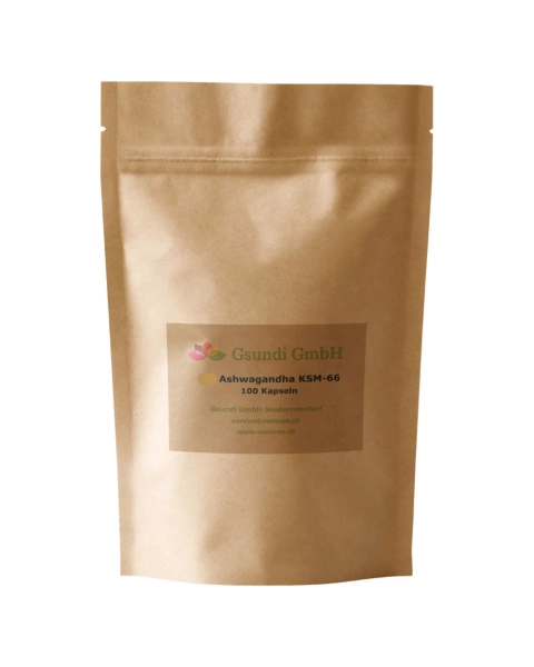 Ashwagandha KSM-66, 100 Kapseln - gsundi