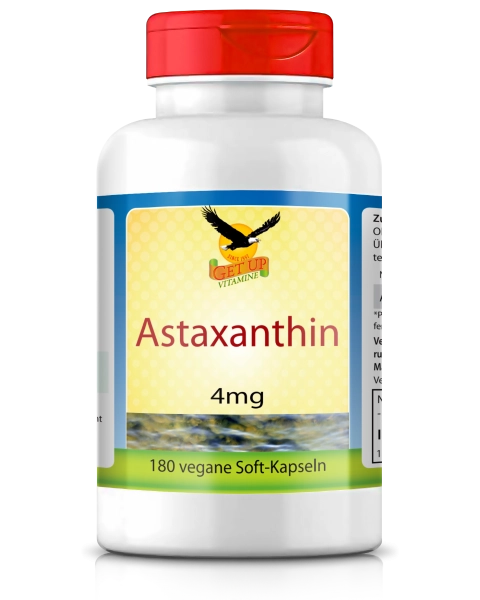 Astaxanthin 4 mg vegan, 180 Kapseln - get up