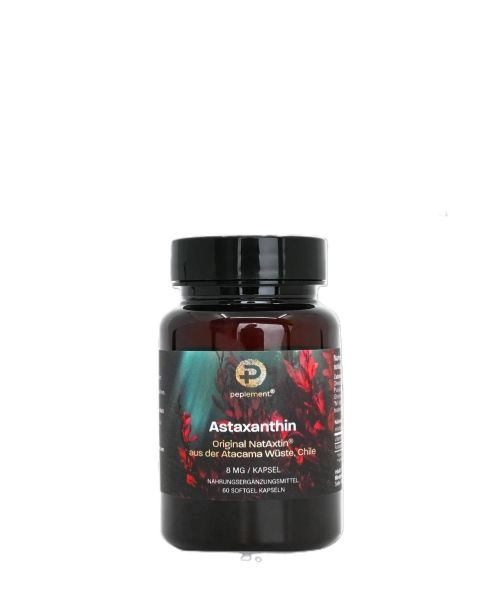 Astaxanthin 8mg, 60 Softgel Kapseln - PEP