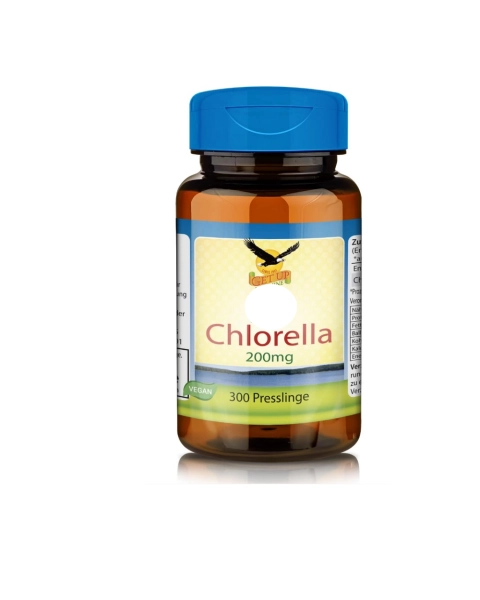 Chlorella 200mg vegan, 300 Presslinge - get up