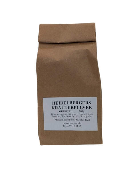 Heidelberger Kräuterpulver, 200 g
