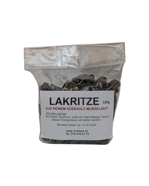 Lakritze 100 gr.