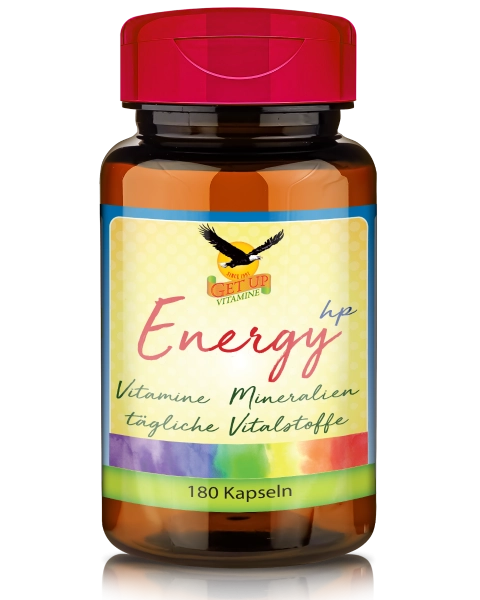 Energy hp Multi Vitamin & Mineralien, 180 Kapseln - get up