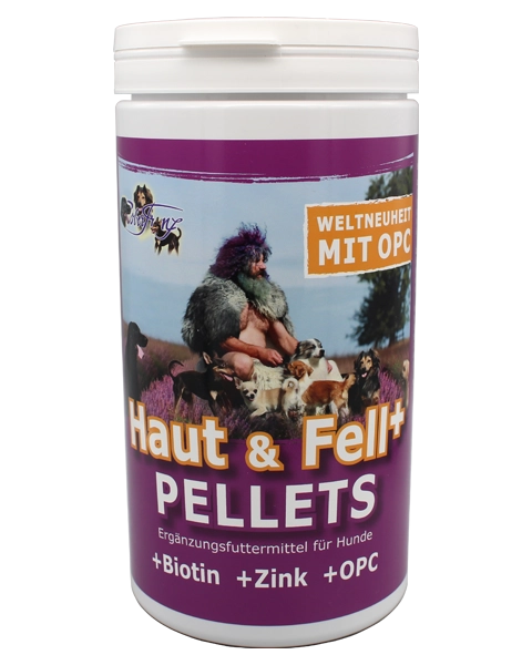Haut & Fell+ Pellets mit Biotin, Zink und OPC, 900g - RF