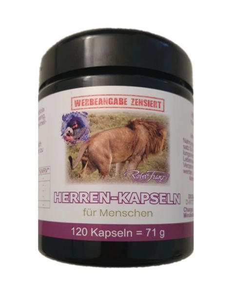 Herren Kapseln, 120 Kapseln - RF