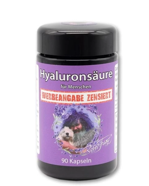 Hyaluronsäure Kapseln, 300 mg, 90 Kapseln - RF